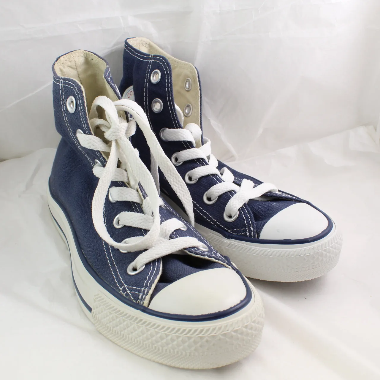 Converse All Star Hi Navy Canvas Trainers