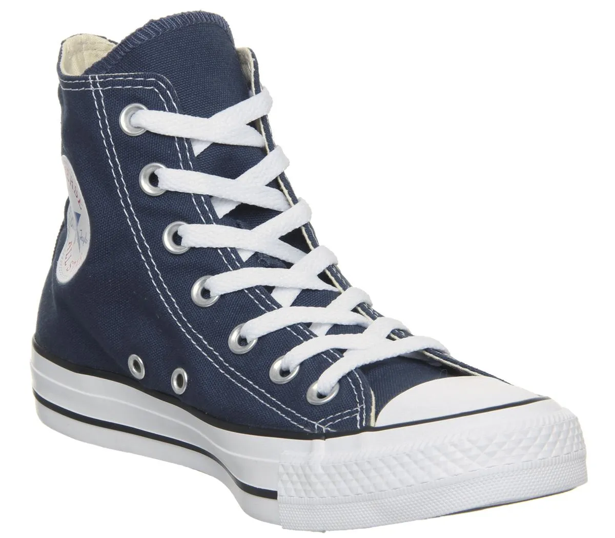 Converse All Star Hi Navy Canvas Trainers
