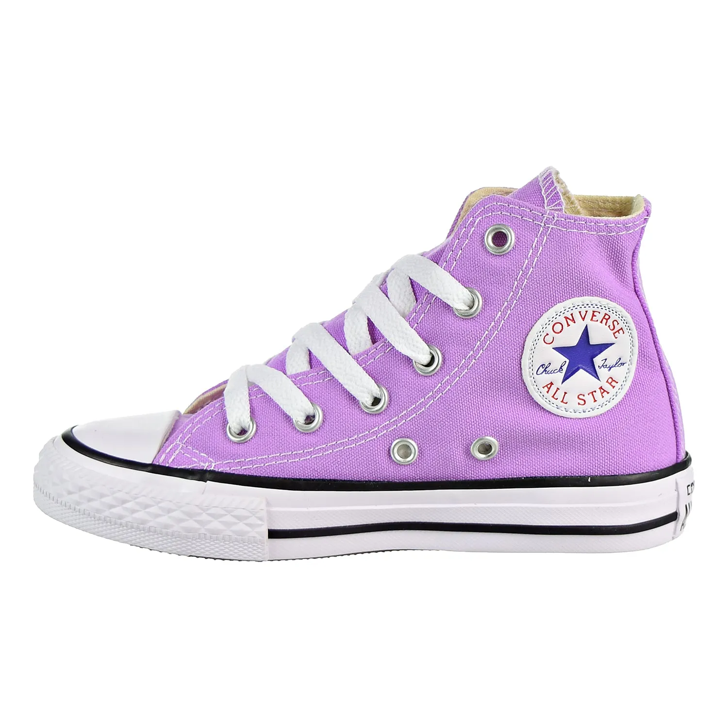 Converse Chuck Taylor All Star Hi Kid's Shoes Fuchsia Glow