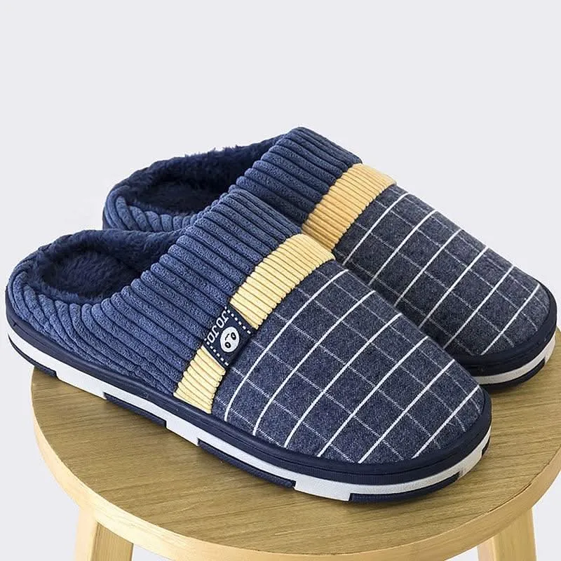 Grid Indoor Slippers for Men