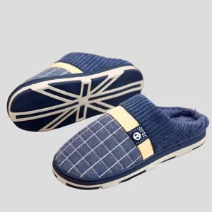 Grid Indoor Slippers for Men