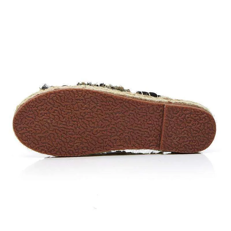 Handmade Straw Slippers