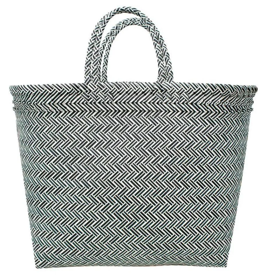 MAISY TOTE - BLACK by POPPY   SAGE