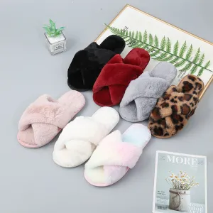 Nanccy Plush Comfortable Warm Slippers