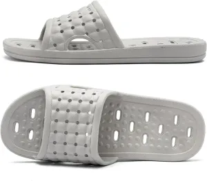 Shower Shoes with Drainage Holes, Quick-Drying Non-Slip Slippers Dormitory Home Bathroom Slippers Unisex