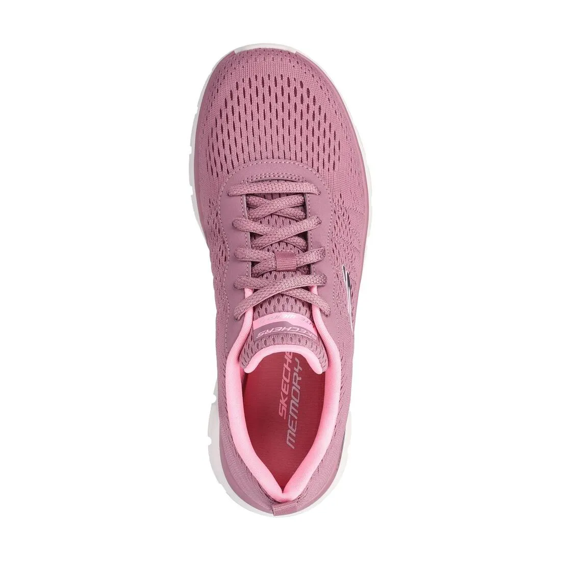 Skechers Women's Walking Shoes Track - New Staple Dark Rose