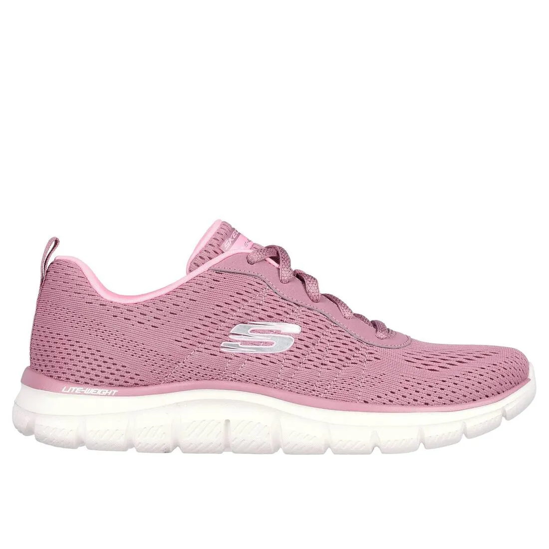 Skechers Women's Walking Shoes Track - New Staple Dark Rose