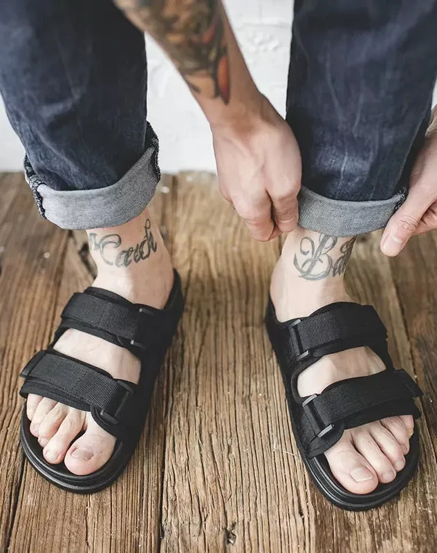 Slippers Casual Beach Dual-Use Wear Non-Slip Men's Sandal