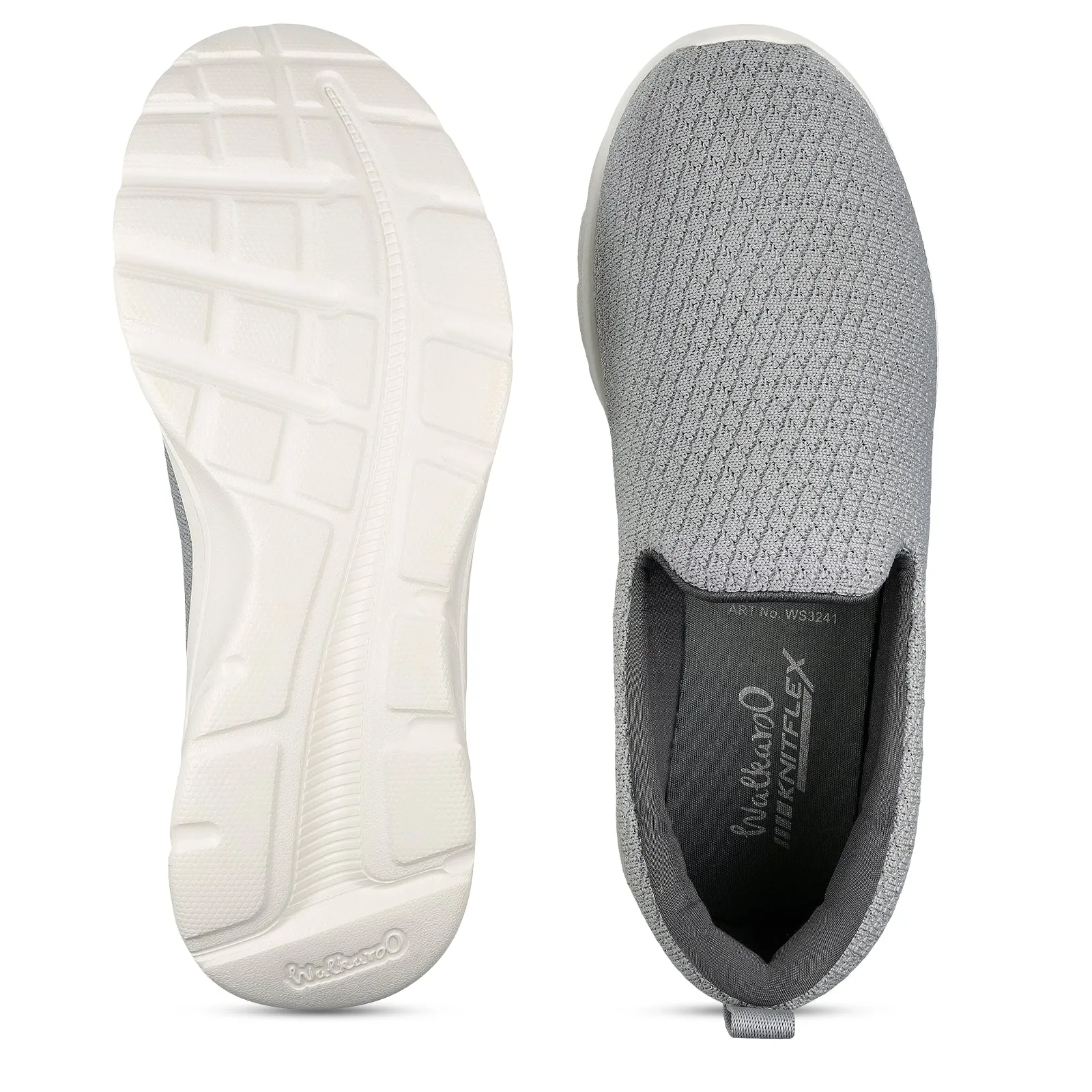 Women's Slip-on Sports Shoe - WS3241 Grey